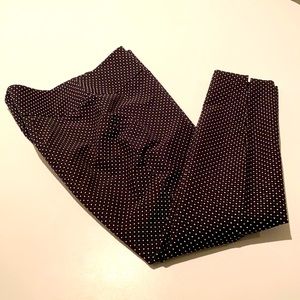 EUC CAbi black ankle cropped pant